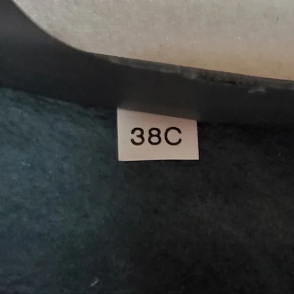 Spartacus Leathers of Oregon Rare Black Leather Low Cut Demi Balconette Bra 38C - Picture 14 of 14